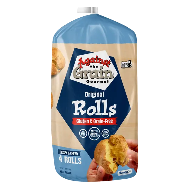 Gluten Free & Grain Free Original Rolls - 4 ct Frozen