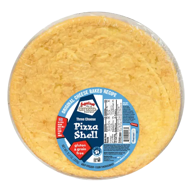 Gluten & Grain Free 3 Cheese Pizza Shell Frozen