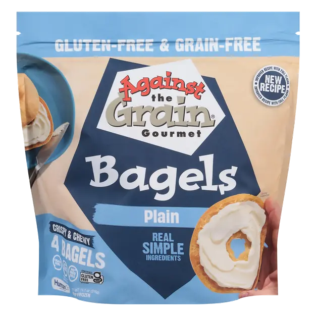 Gluten & Grain Free Plain Bagels - 4 ct Frozen