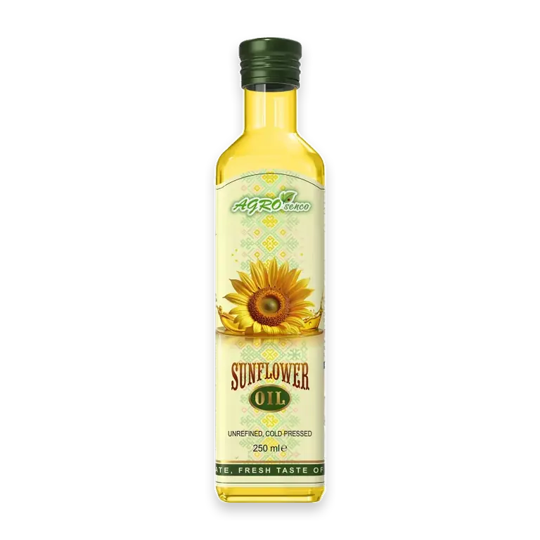 Solrosolja oraffinerad 250ml