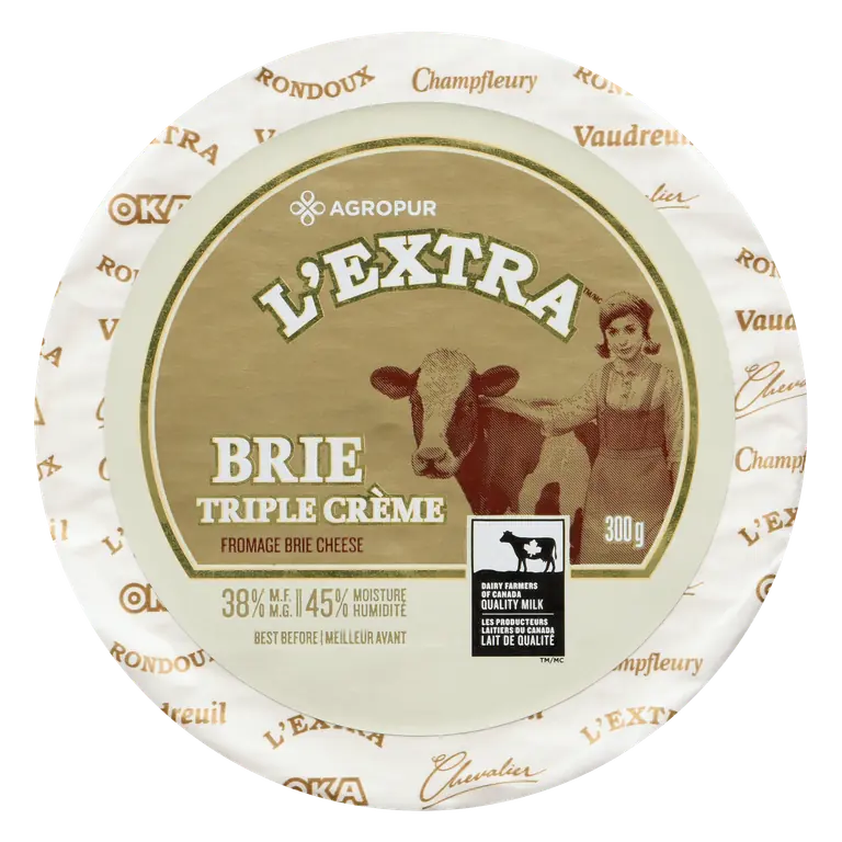 L'Extra Triple Cream Brie Cheese 300 g