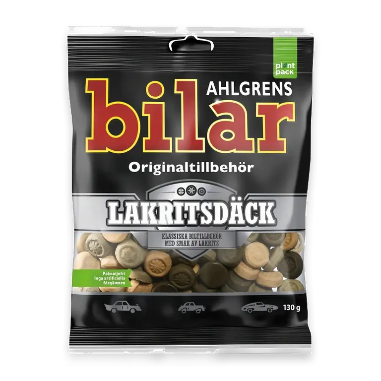 Godis Lakritsdäck 130g