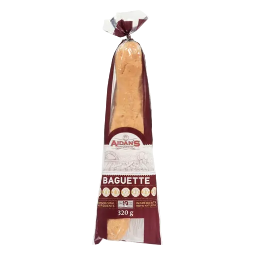 Aidan's Gluten-Free Baguette 320 g (frozen)