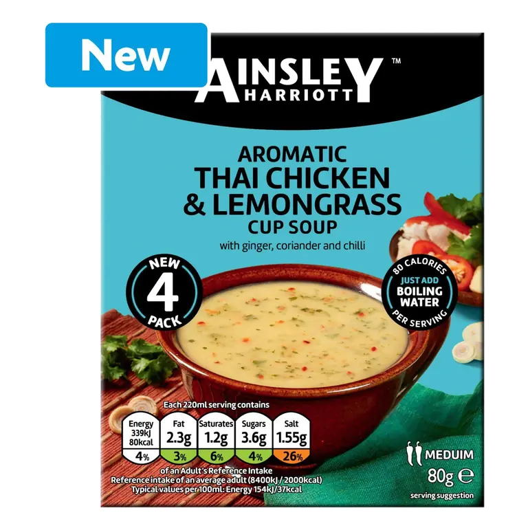 t Aromatic Thai Chicken & Lemongrass Cup Soup 80g