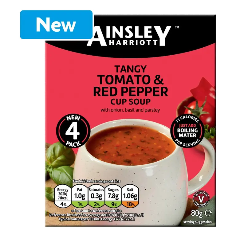 t Tangy Tomato & Red Pepper Cup Soup 80g