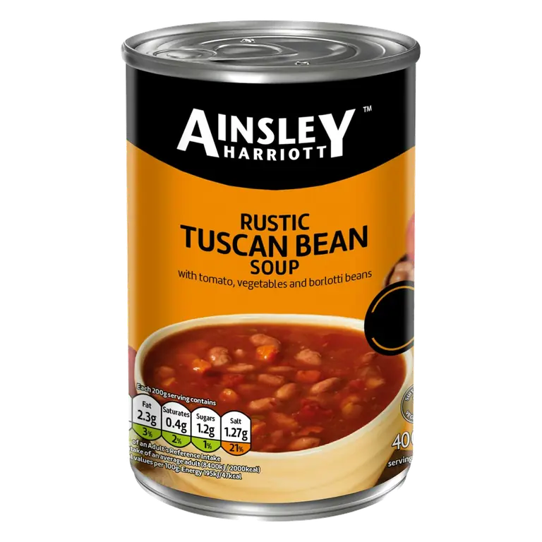 Ainsley Harriott 400g Rustic Tuscan Bean Soup