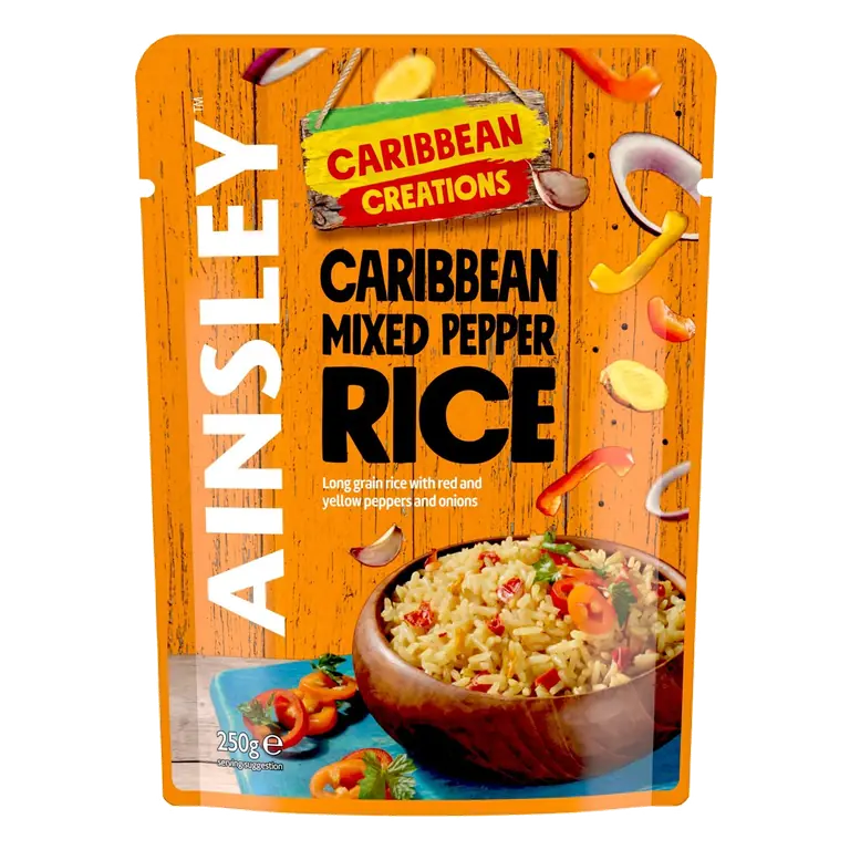 Caribbean Style Mixed Pepper Rice