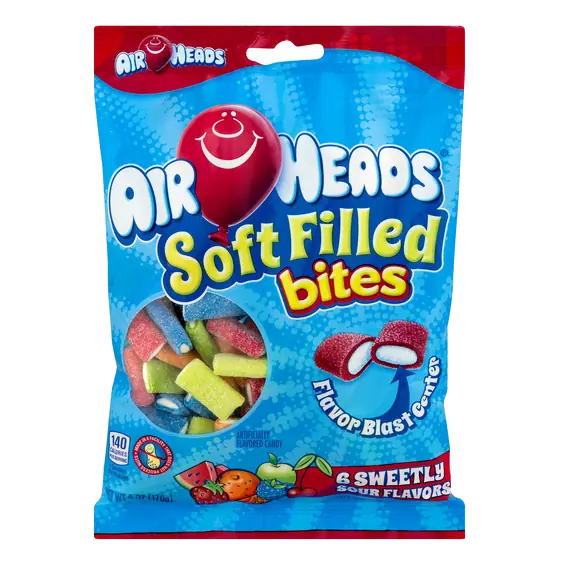 Airheads Soft Filled Bites