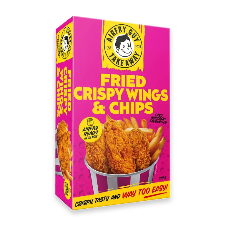 Fried Crispy Wings & Chips