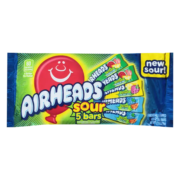 Sour Bars Chewy Candy - 5 ct