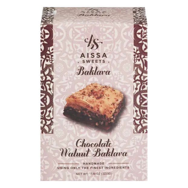 Chocolate Walnut Baklava