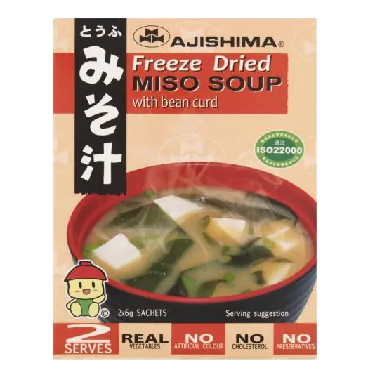 Freeze Dried Miso Soup With Tofu