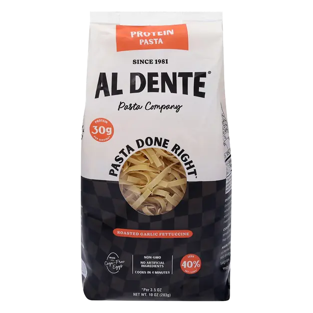 30g Protein Roasted Garlic Fettuccine Pasta