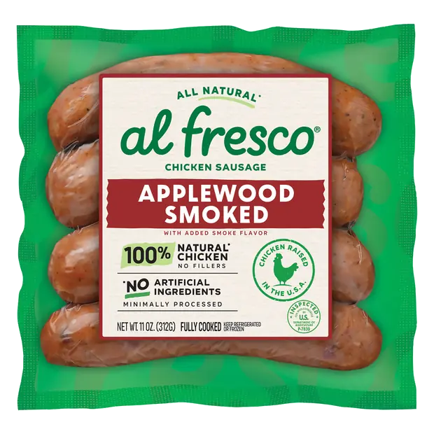 All Natural Applewood Smoked Chicken Sausage - 4 ct