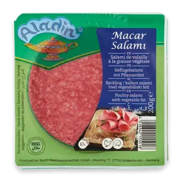 Macar Salami Kalkon Skivad