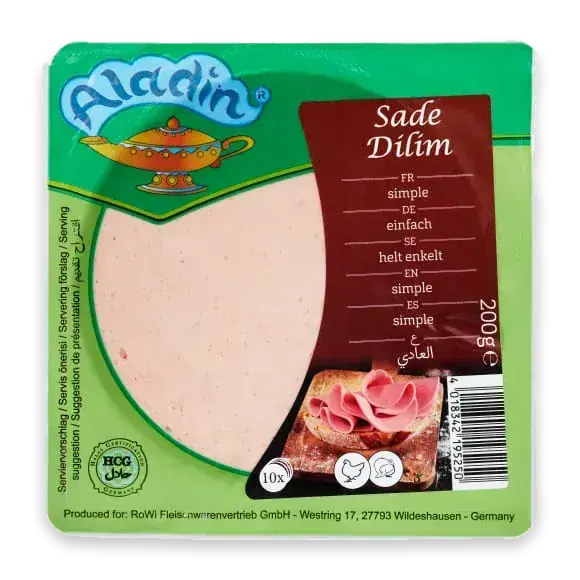 Sade Dilim Kalkon Mortadella Skivad