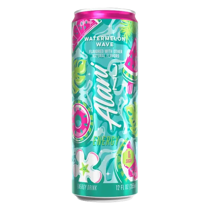 Alani Watermelon Energy Drink -12 fl oz: Caffeinated