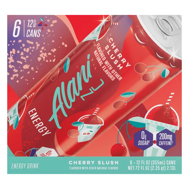 Cherry Slush Energy Drink - 6 pk