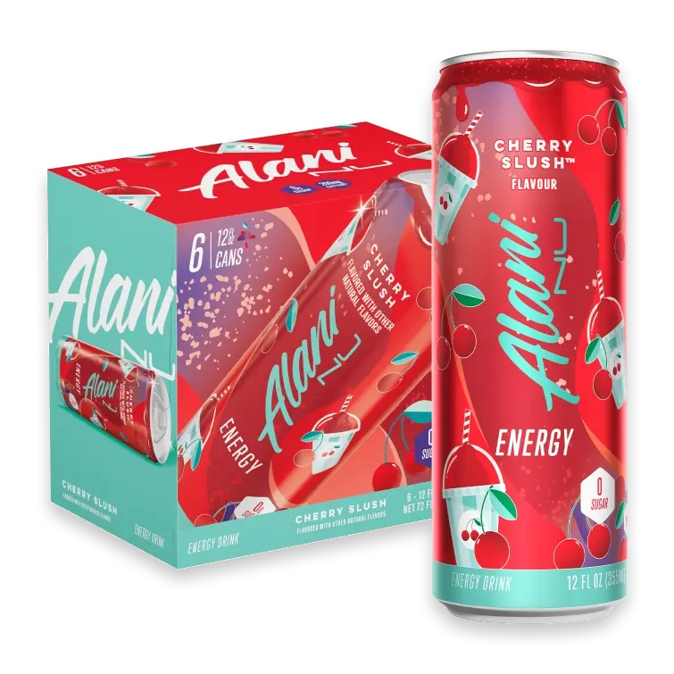 Cherry Slush Sugar Free Energy 12 Fl Oz (Pack of 6)
