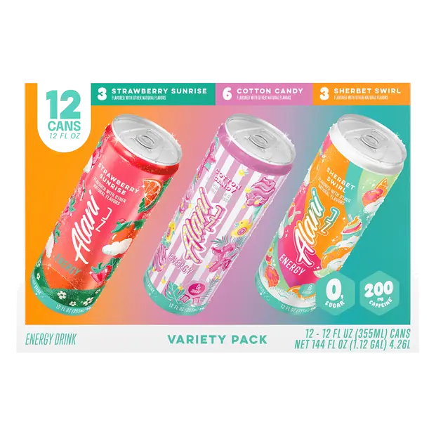 Energy Drink Variety Pack - 12 pk