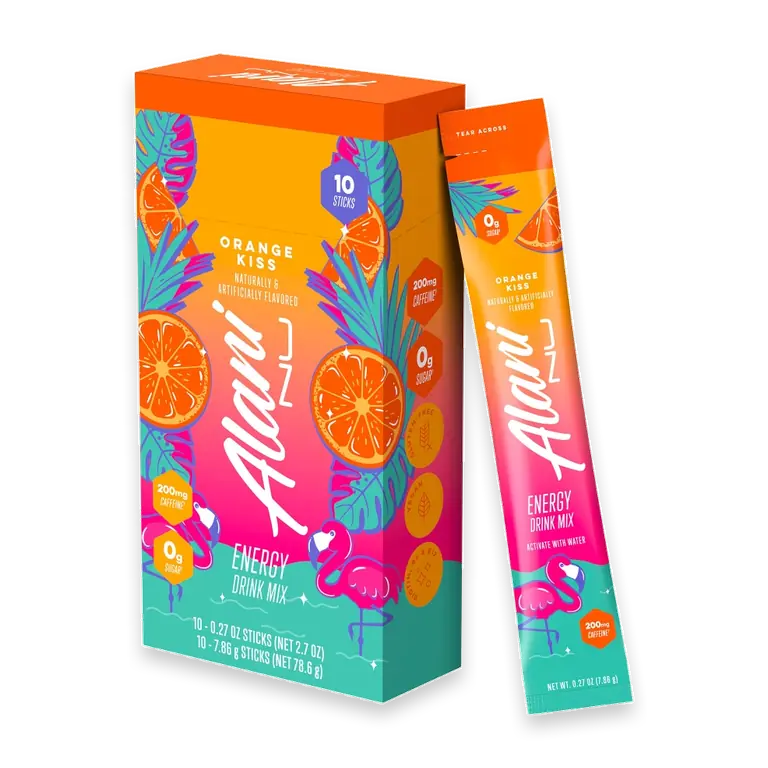 Energy Sticks, Orange Kiss 10ct Box