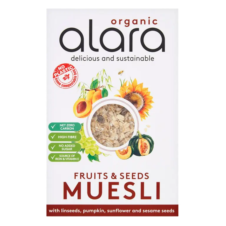 Fruits & Seeds Muesli, Organic 650g
