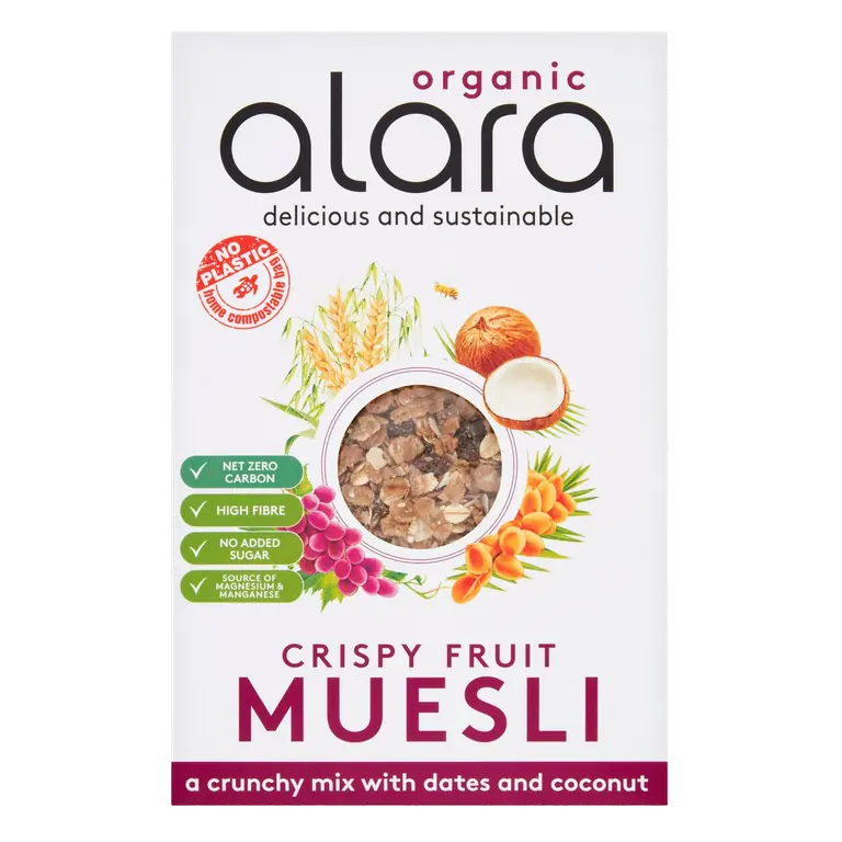 Organic Crispy Fruit Muesli 550g