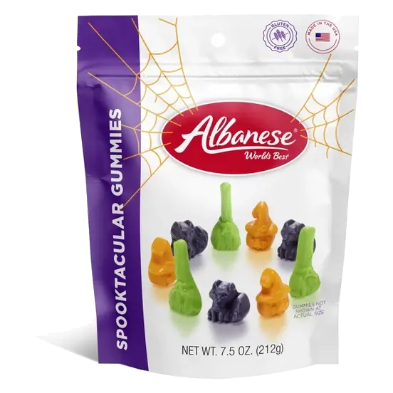 Albanese, World's Best Spooktacular Halloween Gummy Candies, 7.5oz