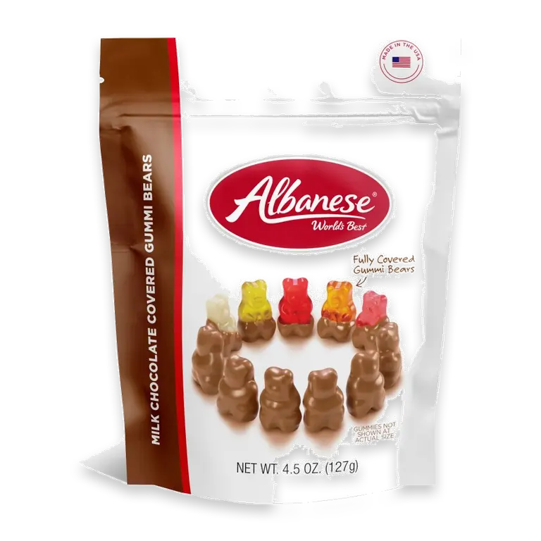 World’s Best Milk Chocolate Covered Gummi Bears