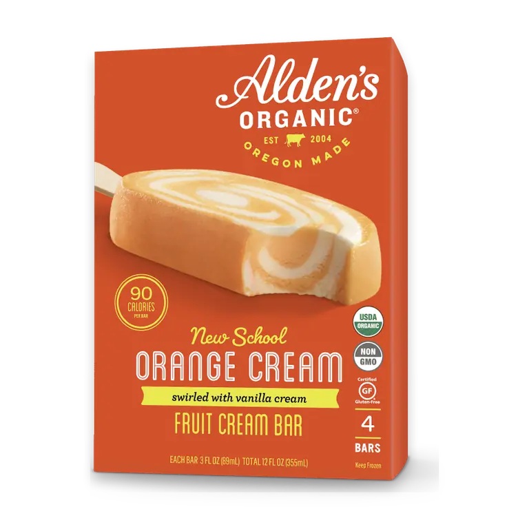 Alden's Orange Cream Bars