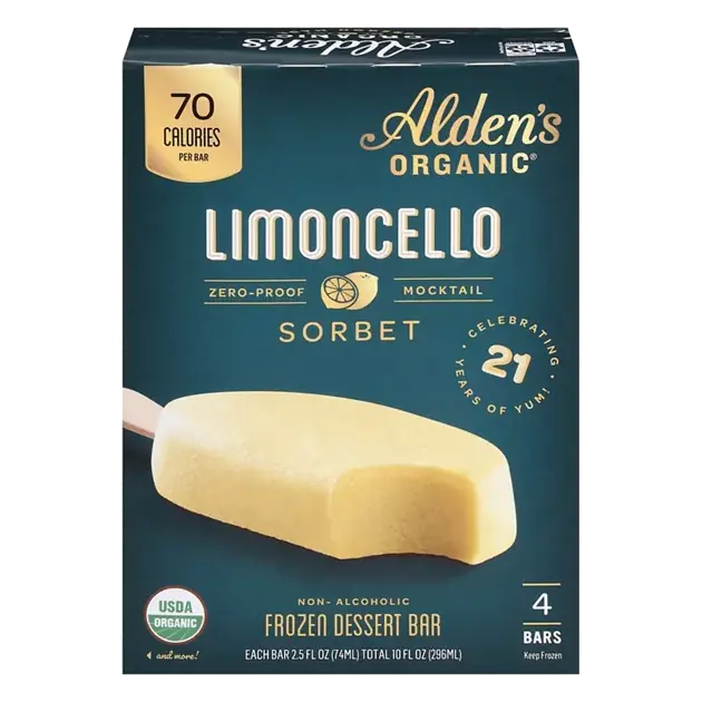 Frozen Dessert Bar, Sorbet, Limoncello