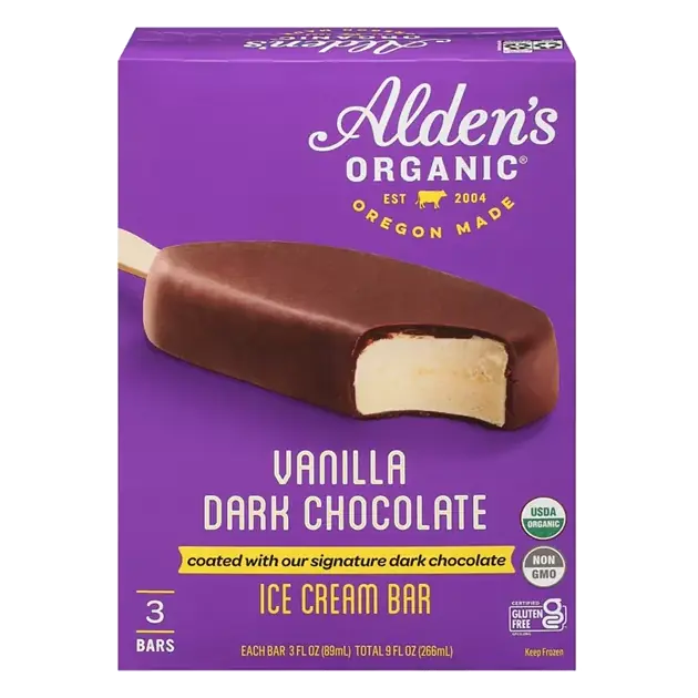Ice Cream Bar, Vanilla Dark Chocolate