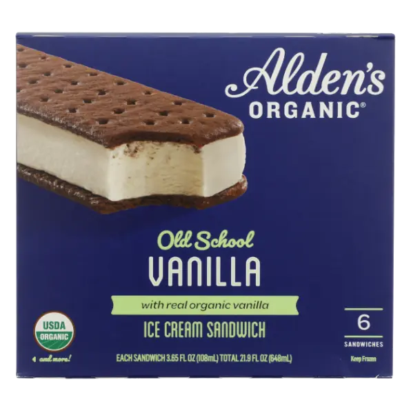 Old School Vanilla Ice Cream Sandwiches