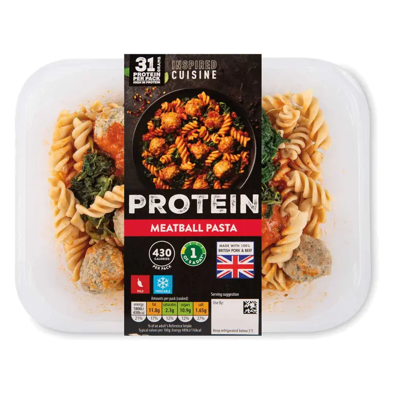 Protein Meatball Pasta