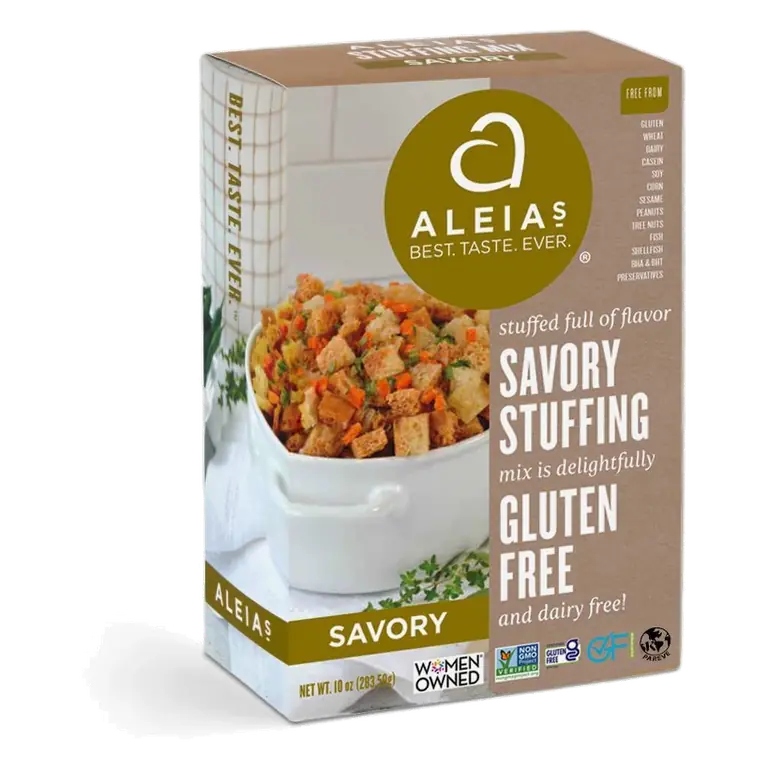 Aleia's Gluten Free Savory Stuffing Mix, 10oz