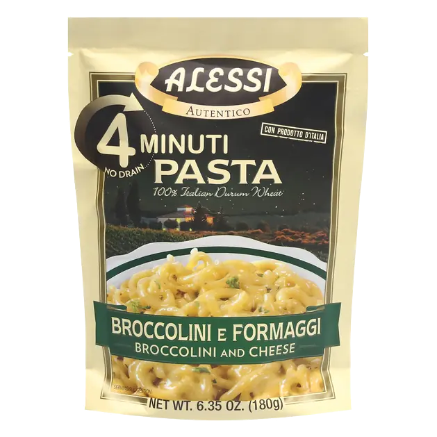 Alessi 4Minuti Pasta, Broccolini And Cheese