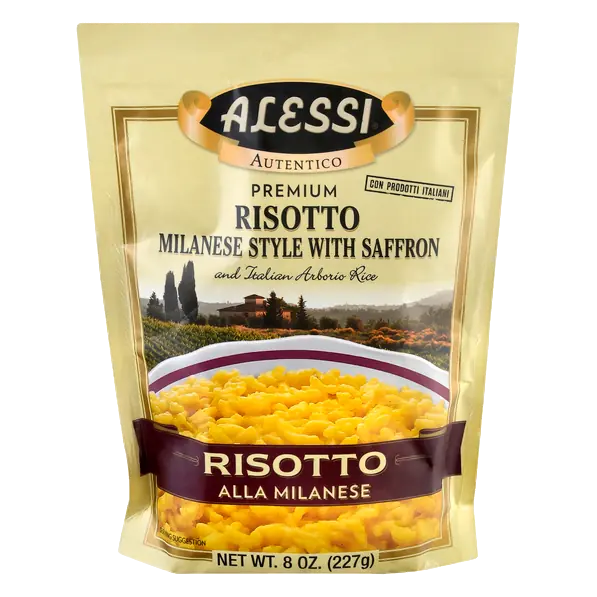 Risotto Milanese Style with Saffron & Arborio Rice