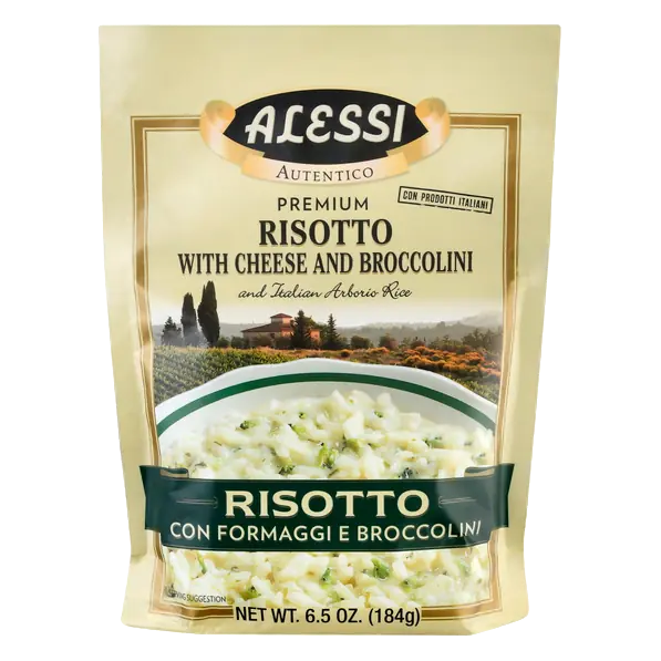 Risotto with Cheese & Broccolini & Arborio Rice