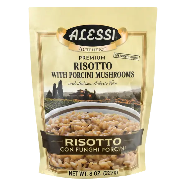 Risotto with Porcini Mushrooms & Arborio Rice