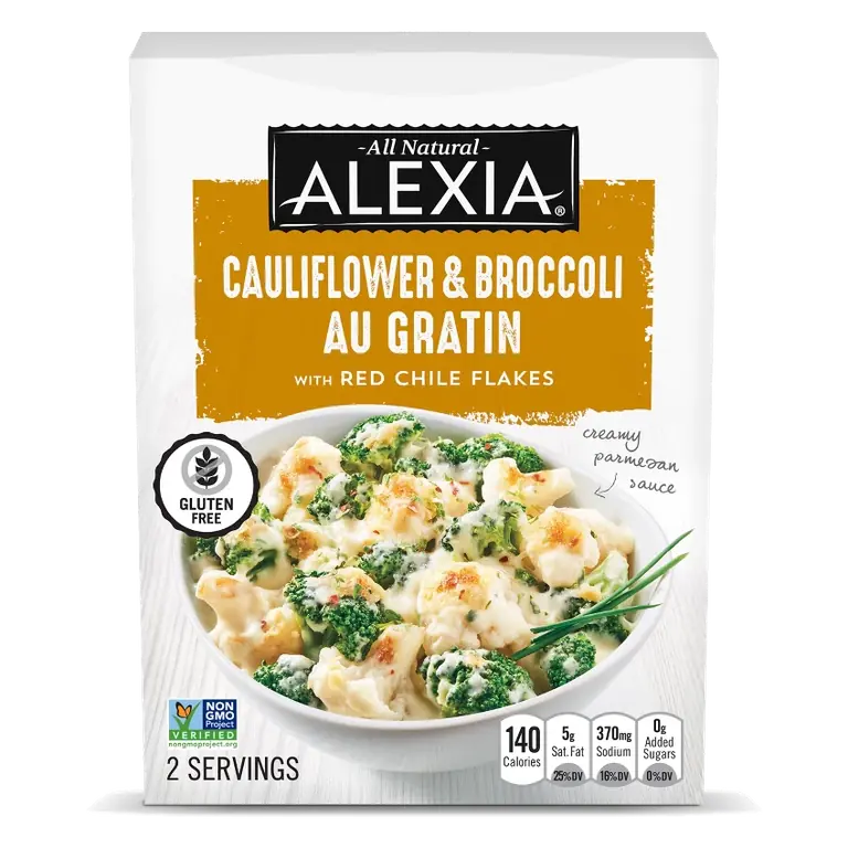 Broccoli & Cauliflower Au Gratin