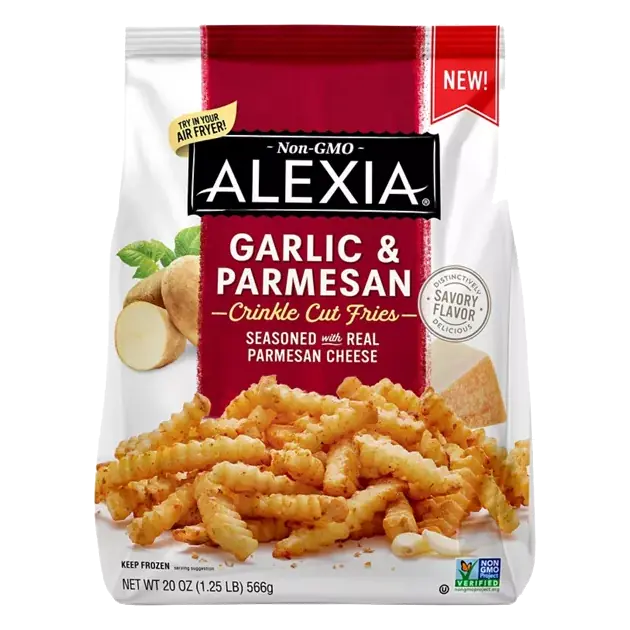 Crinkle Cut Garlic & Parmesan Fries