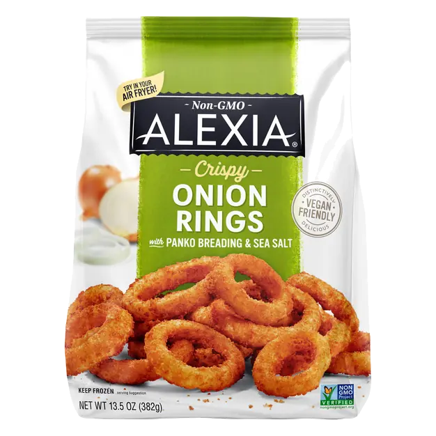 Crispy Onion Rings with Sea Salt Frozen