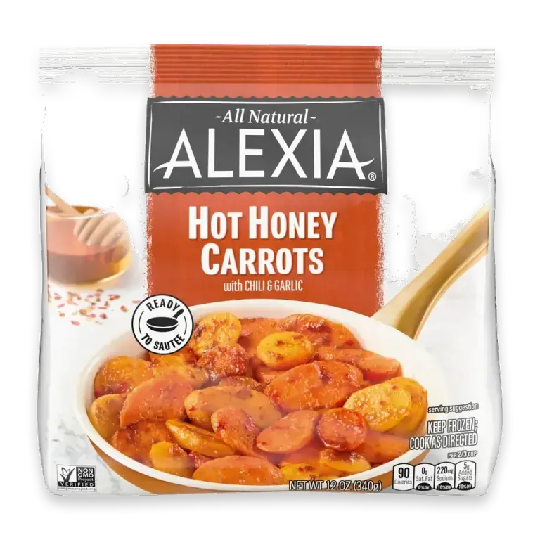 Frozen Hot Honey Carrots