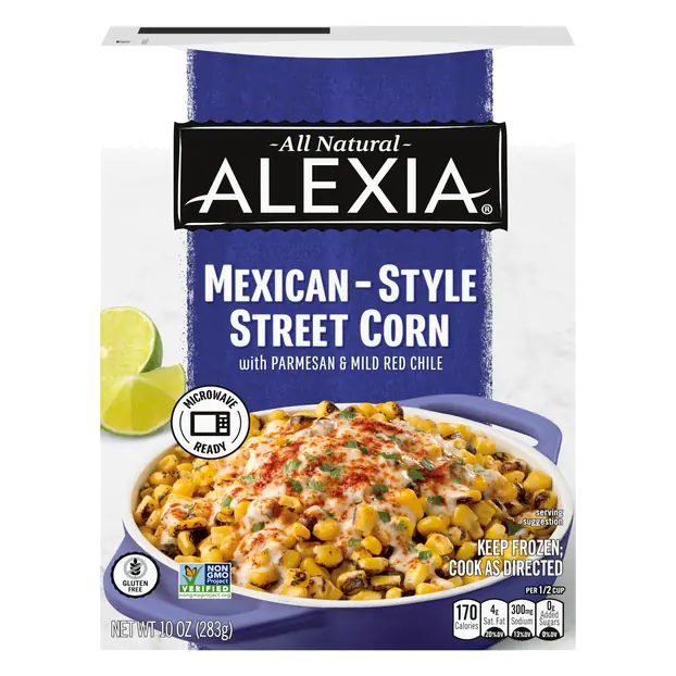 Mexican-Style Street Corn with Parmesan & Mild Red Chile Frozen
