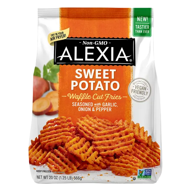 Seasoned Sweet Potatoes Waffle Cut Fries Frozen