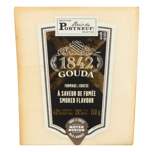 Alexis de Portneuf Gouda Cheese Smoked Flavour Medium 150 g