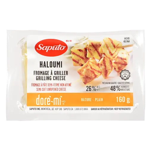 Saputo Doré-Mi Haloumi Cheese Plain 160 g