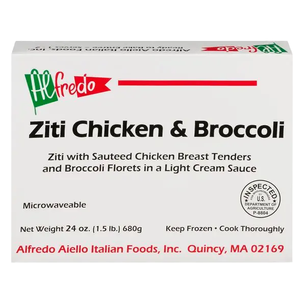 Ziti Chicken & Broccoli Frozen Meal