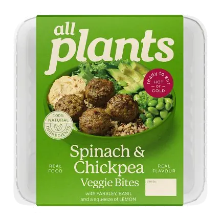 Spinach & Chickpea Veggie Bites