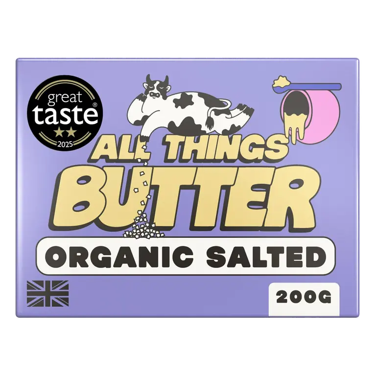 Organic Salted British Butter 200g